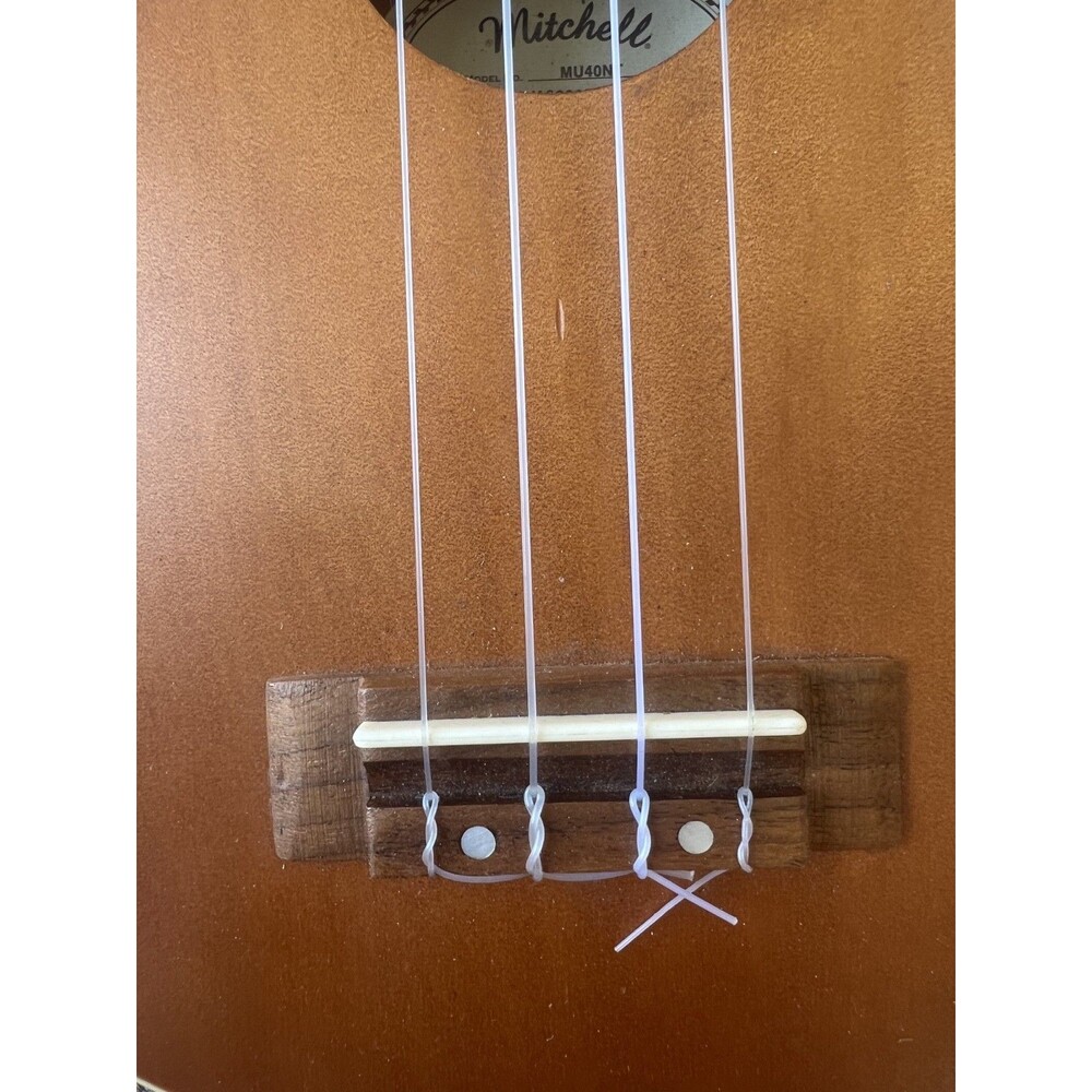 Mitchell MU40NT Soprano Ukulele String Instrument Natural Finish Musical - Picture 8 of 9